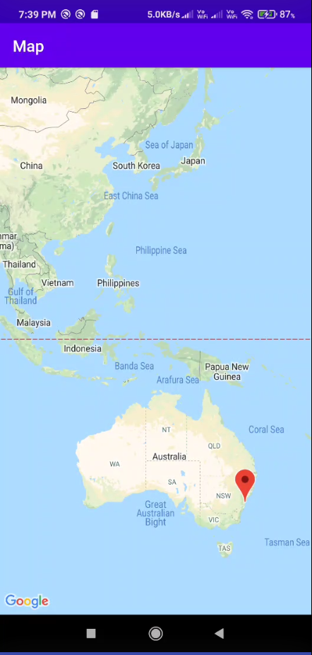 Map Zoom level 1: World