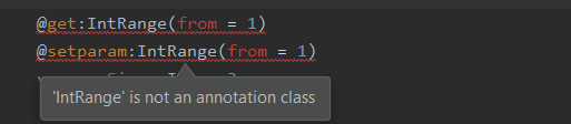 Kotlin IntRange annotation